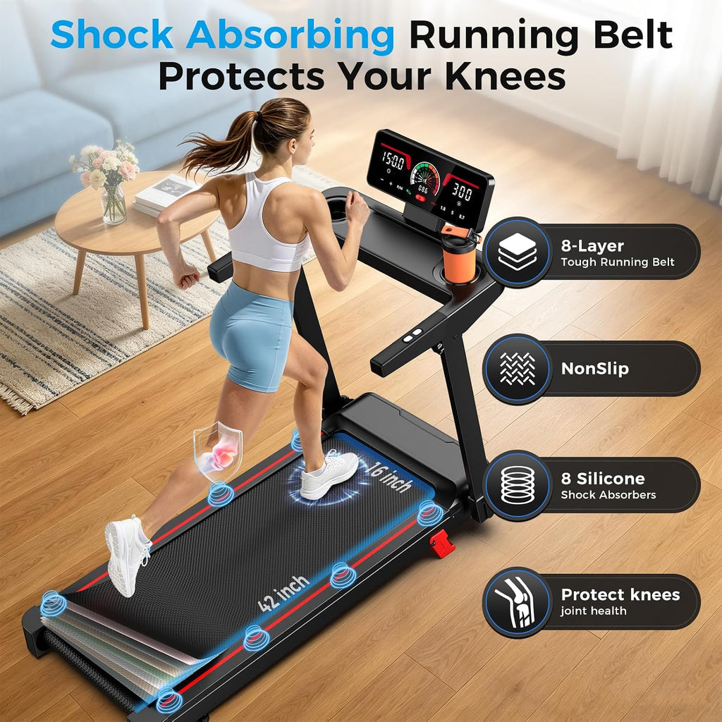 Foldable Incline Home Treadmill
